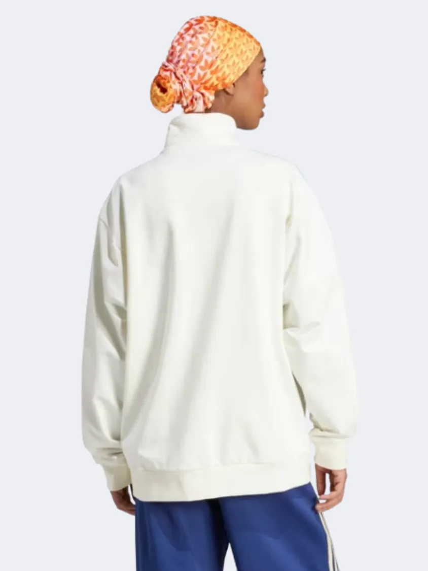 Adidas Blocked Women Original Jacket Off White/Light Blue