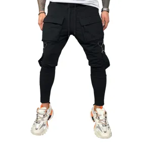 [Alessandro] Black Fashion Jogger