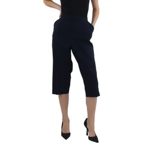 Alfred Dunner Womens Twill Flat Front Capri Pants