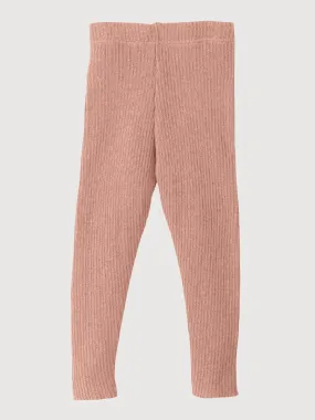 Baby & Kids' Leggings Knitted In Wool Pink I Disana