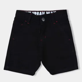 Boys Denim Short Urban-BLACK