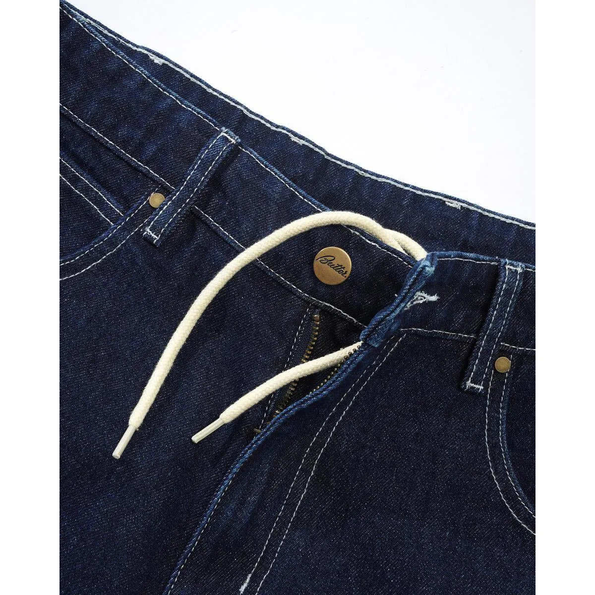 Butter Goods - Weathergear Heavy Weight Denim Shorts Dark Indigo
