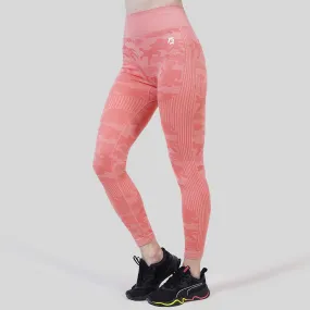Camo Seamless Leggings (Peach)