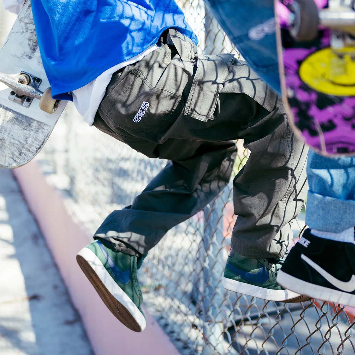 CCS Youth Easy Ripstop Cargo Pants - Green