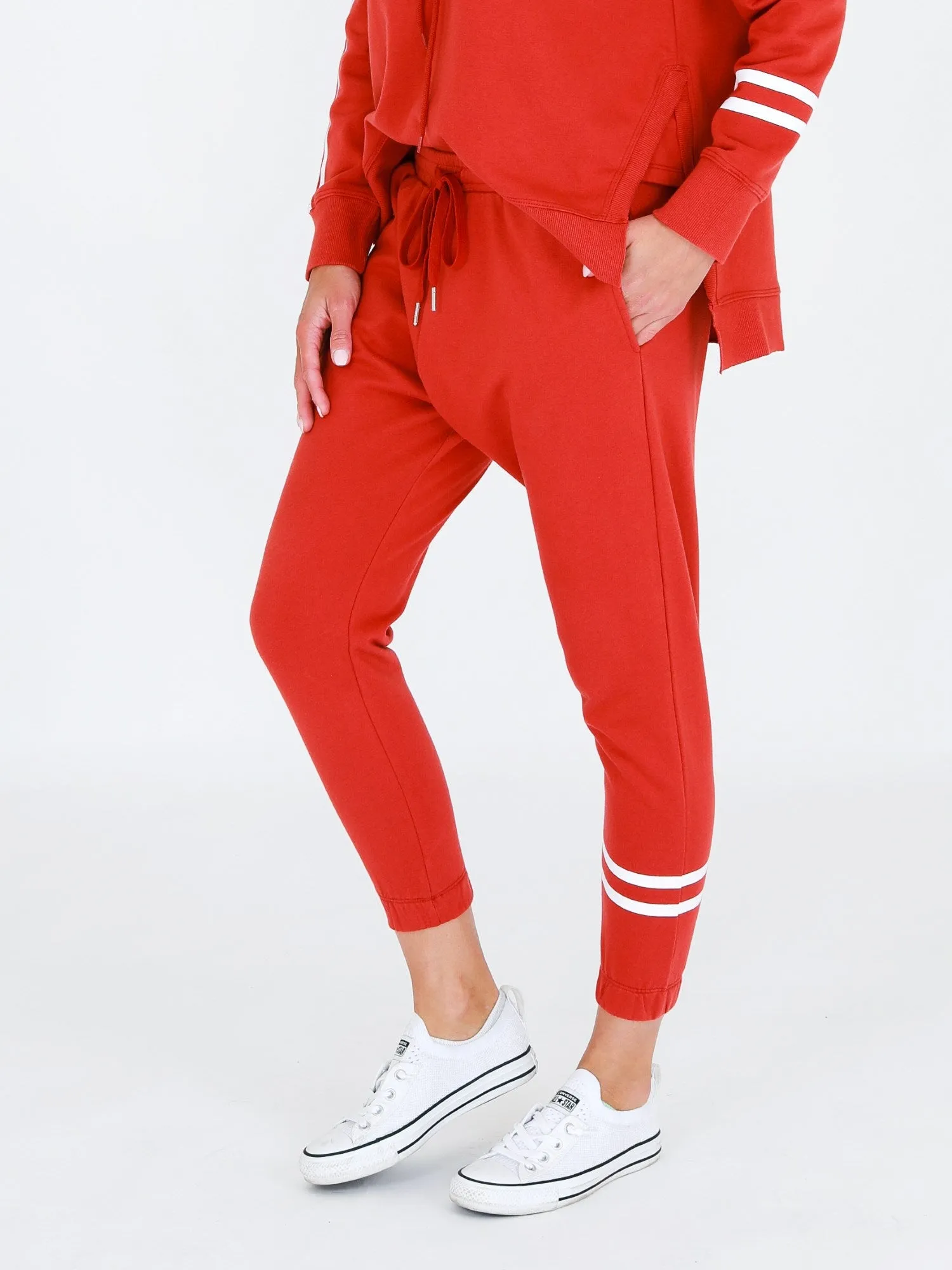 Charlise Two-Stripes Sweatpants