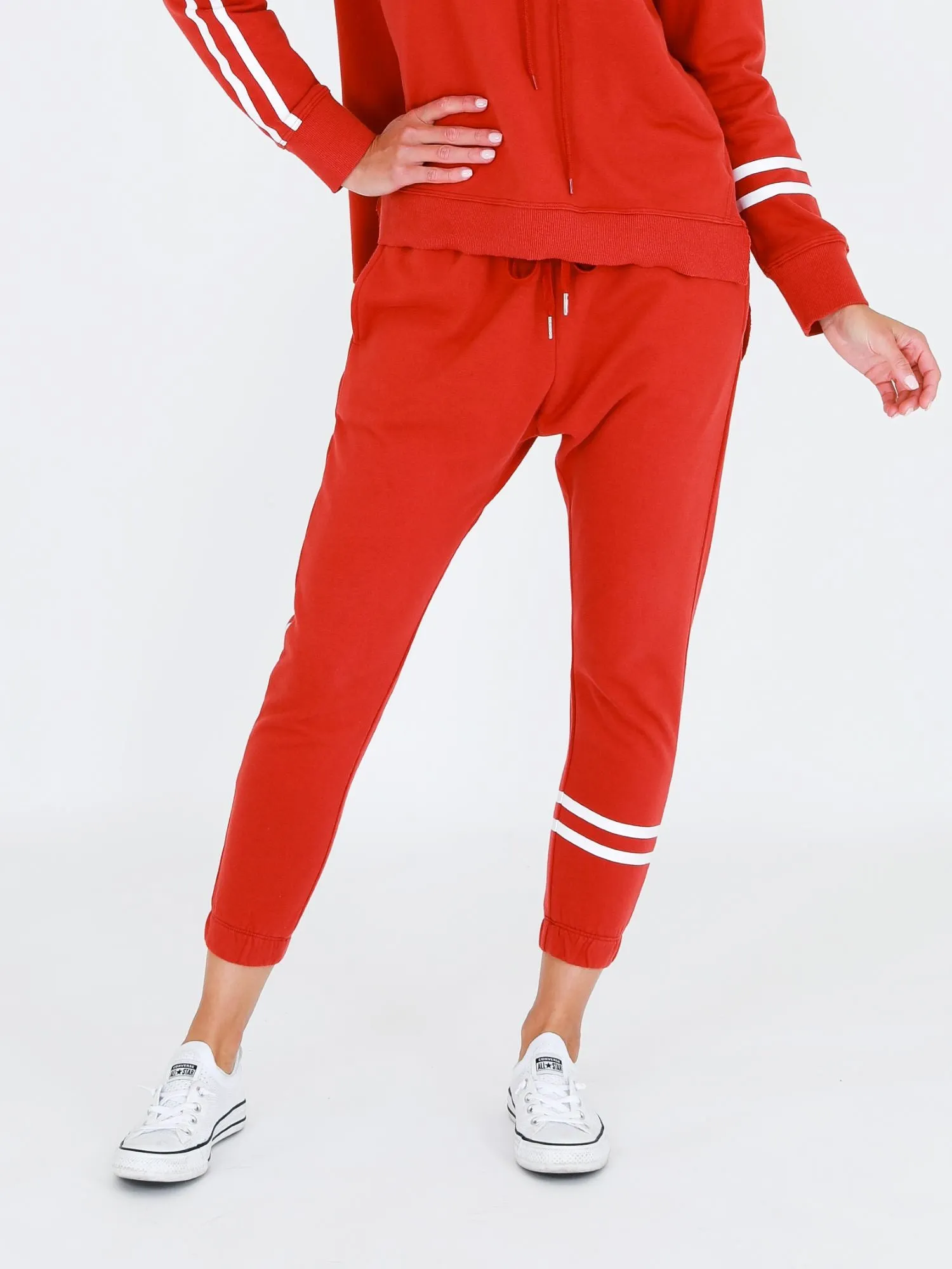 Charlise Two-Stripes Sweatpants