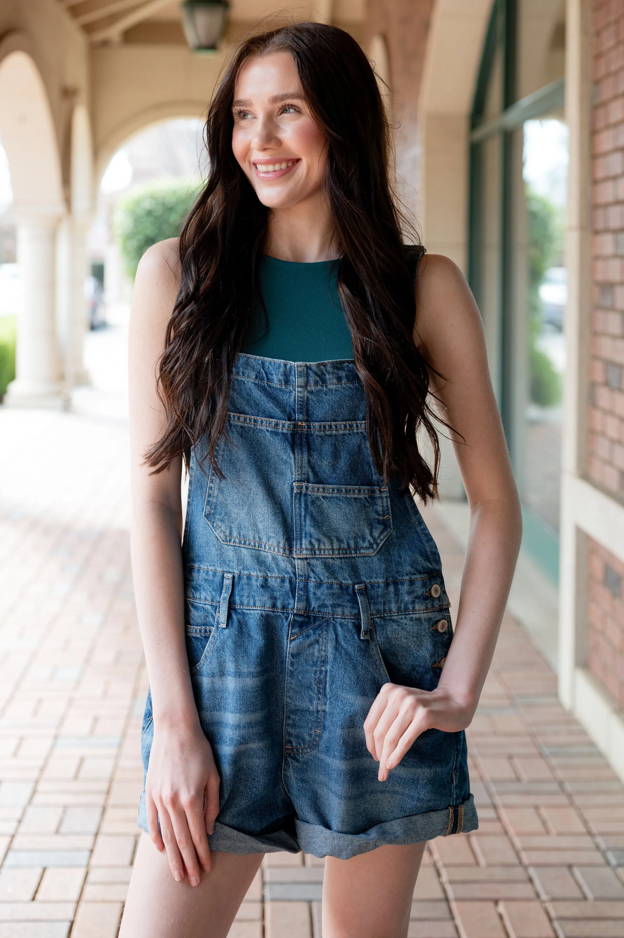 CLEARANCE- Free People Overall Shorts