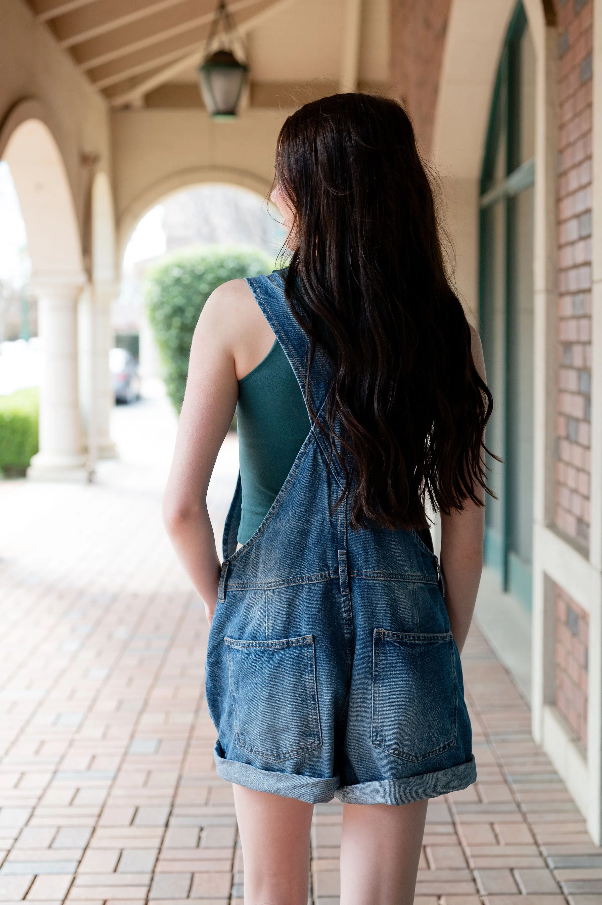 CLEARANCE- Free People Overall Shorts