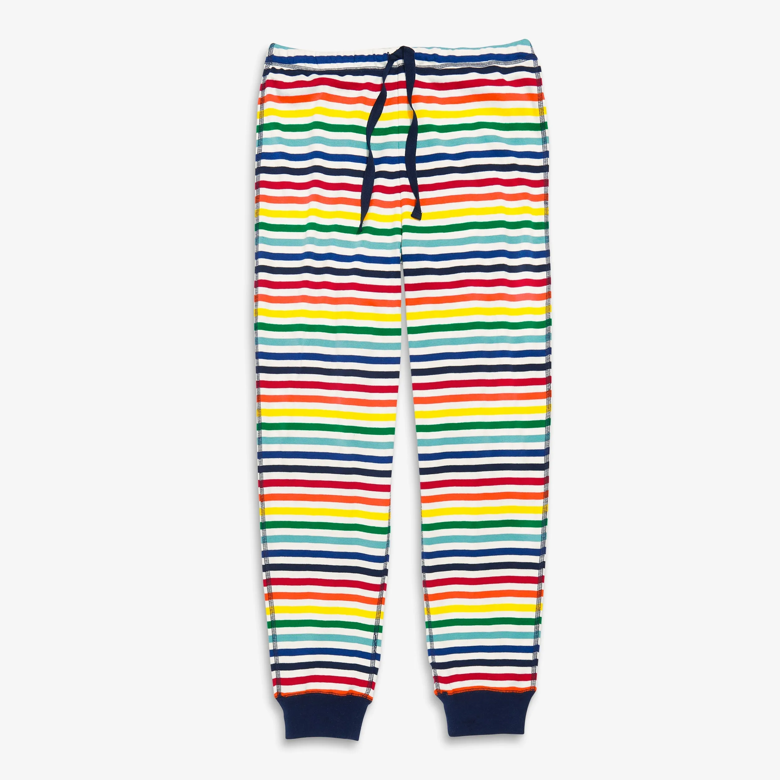 Clearance grown-ups organic pj pant in rainbow (unisex fit)