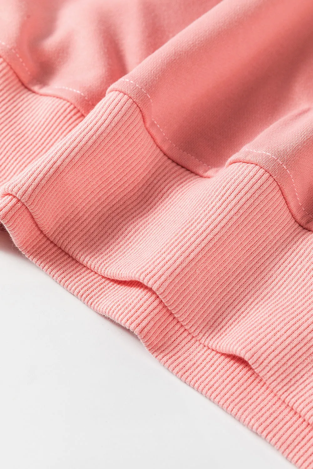 Colorblock Patchwork Drop Shoulder Sweatshirt