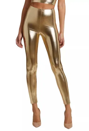 Commando Faux Leather Legging - Goldleaf