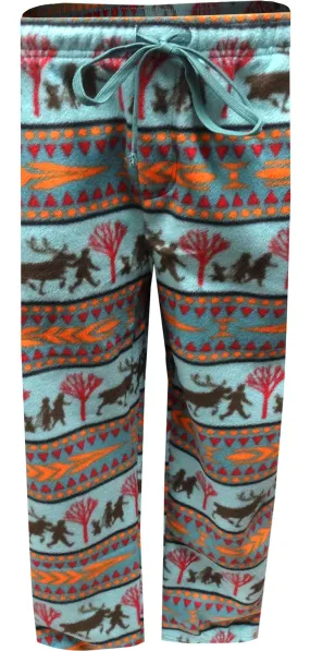 Disney's Frozen 2 Fair Isle Fleece Jogger Lounge Pants