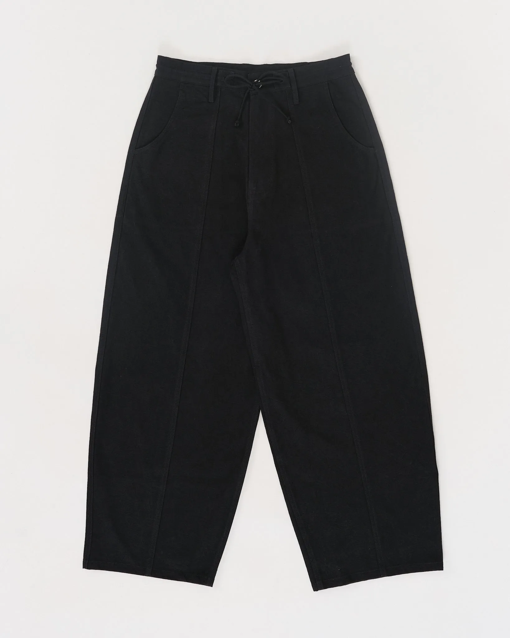 Document Pants - Black Slub