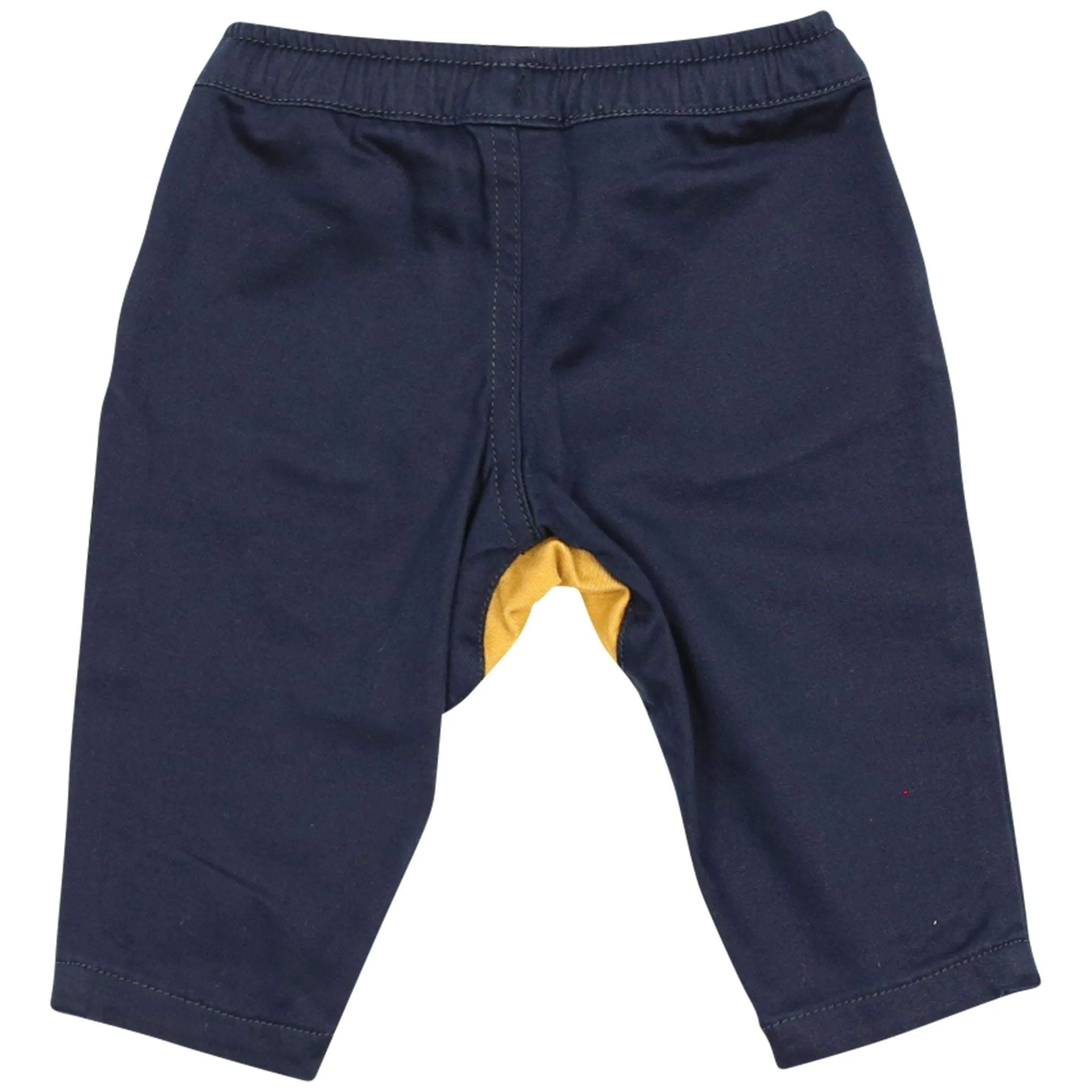Dropped Crotch Stretch Twill Pant Navy