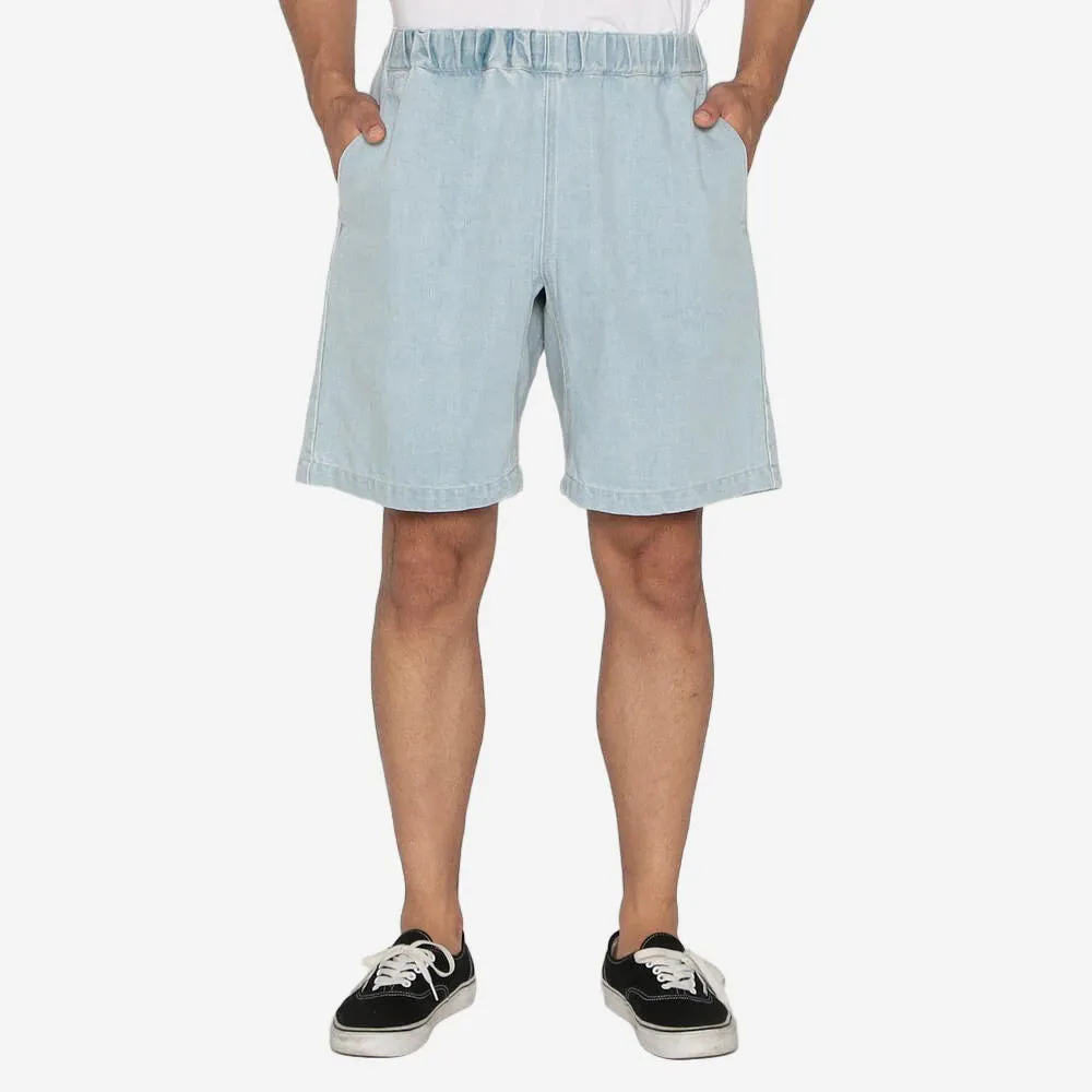 Easy Denim Shorts - High Light Indigo