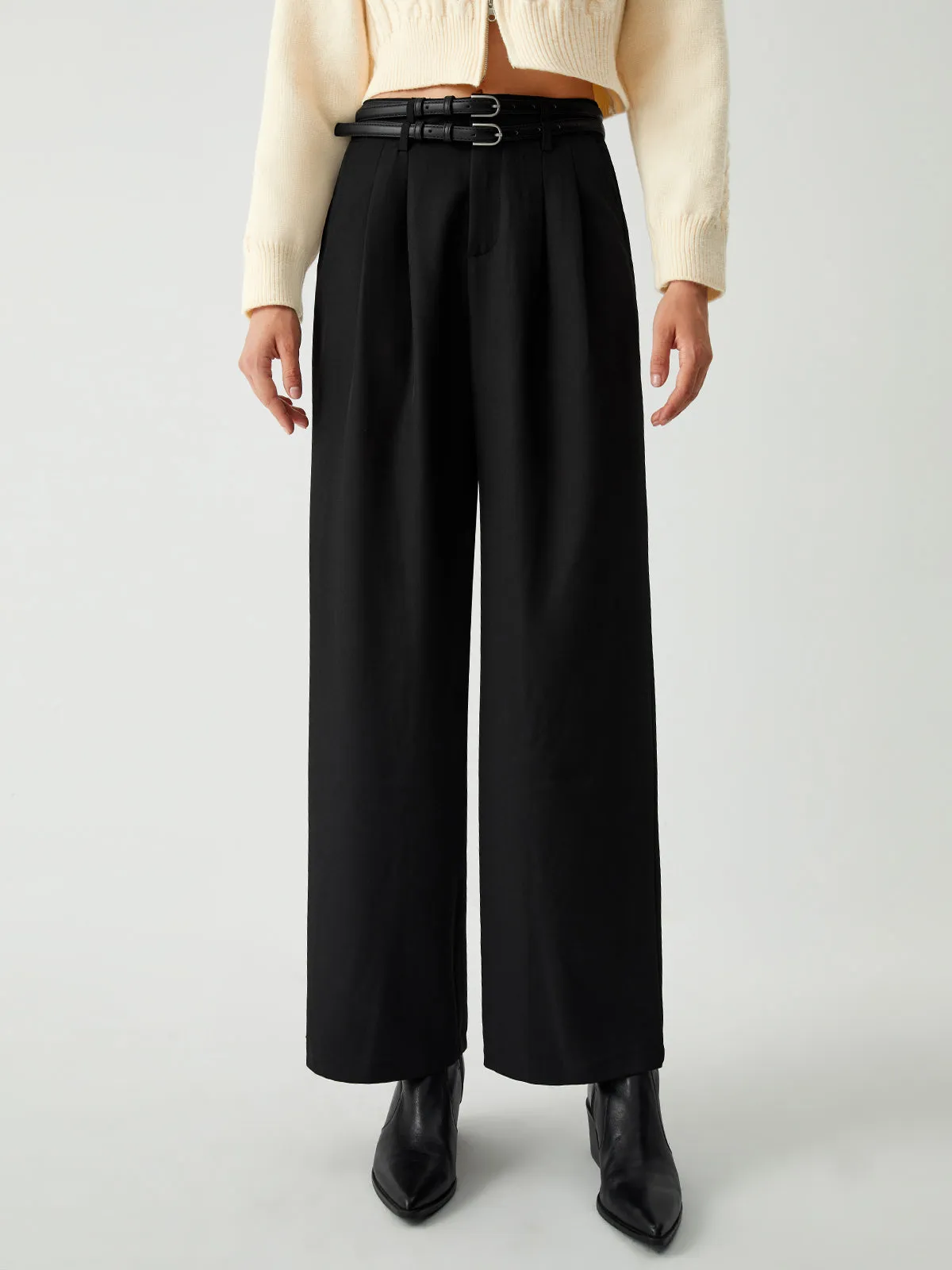 Essential Wide Graceful Leg Culotte Pants