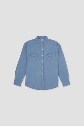 Esteve Denim Shirt For Men - Light Blue