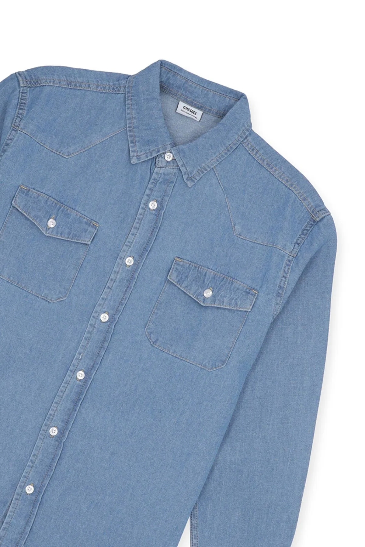 Esteve Denim Shirt For Men - Light Blue