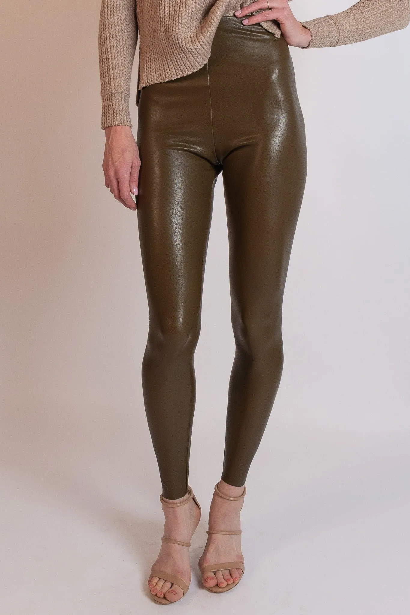 Faux Leather Leggings