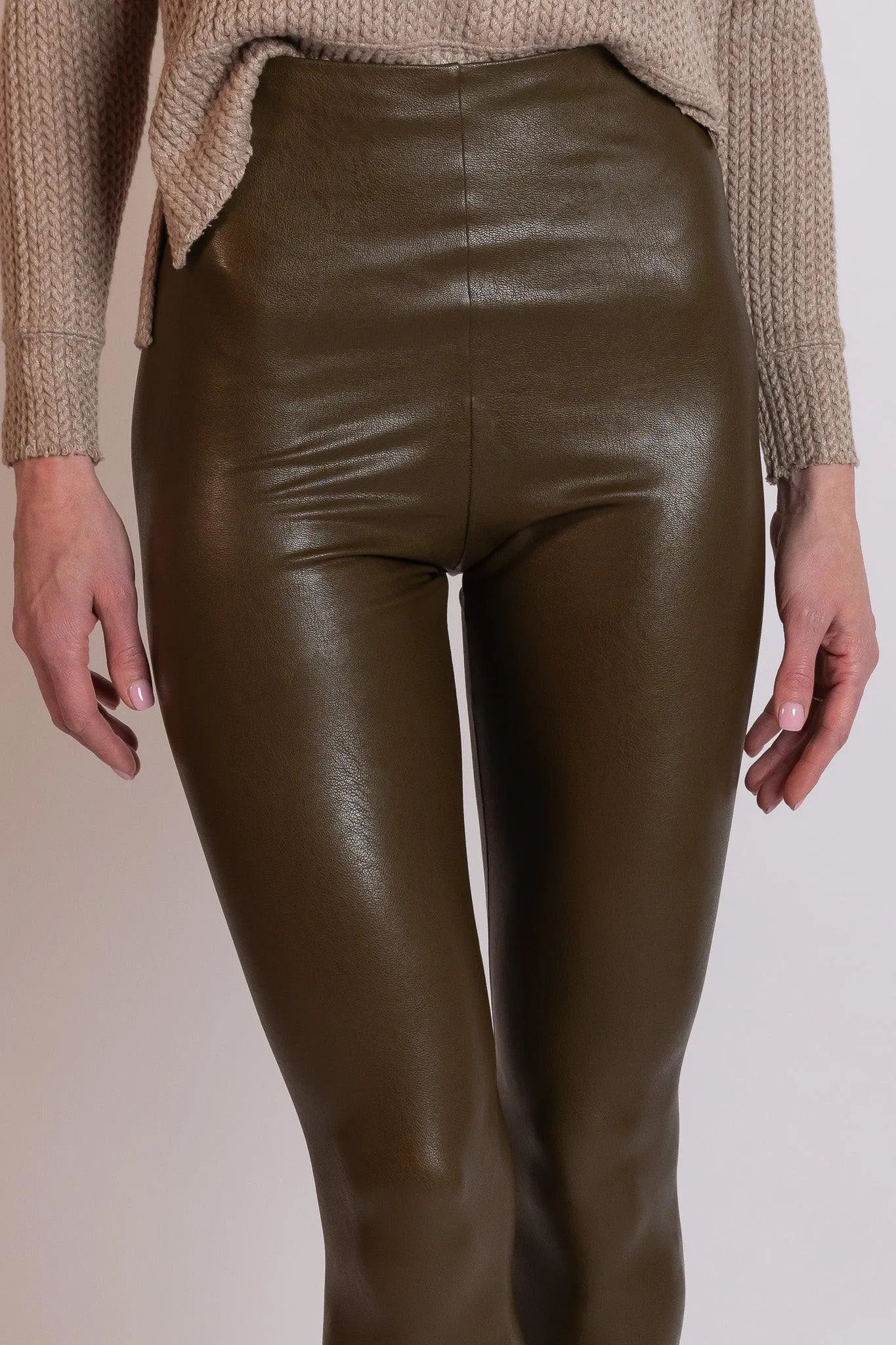Faux Leather Leggings