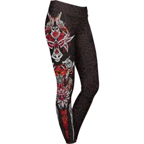 Fenrir Leggings - Crimson Edition