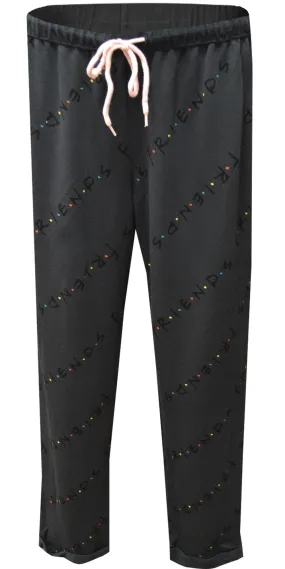 Friends the TV Series Logo Ultra Soft Fleece Loungepants