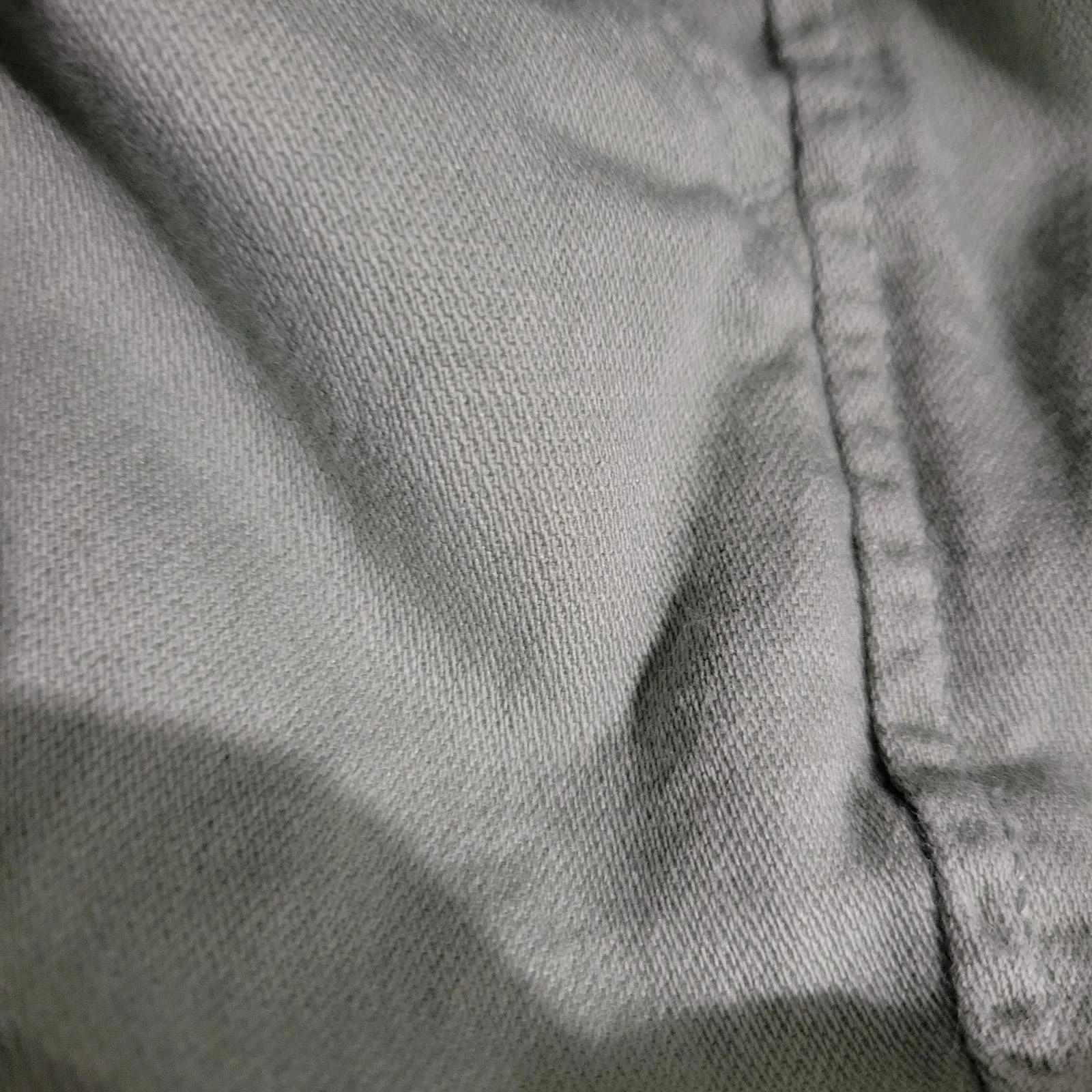 Gap Easy Pant Green Sage Straight Cropped Pull On Elastic Waist High Rise Size Small