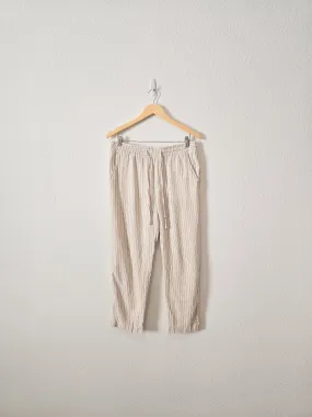 Gap Linen Blend Easy Pants (M)