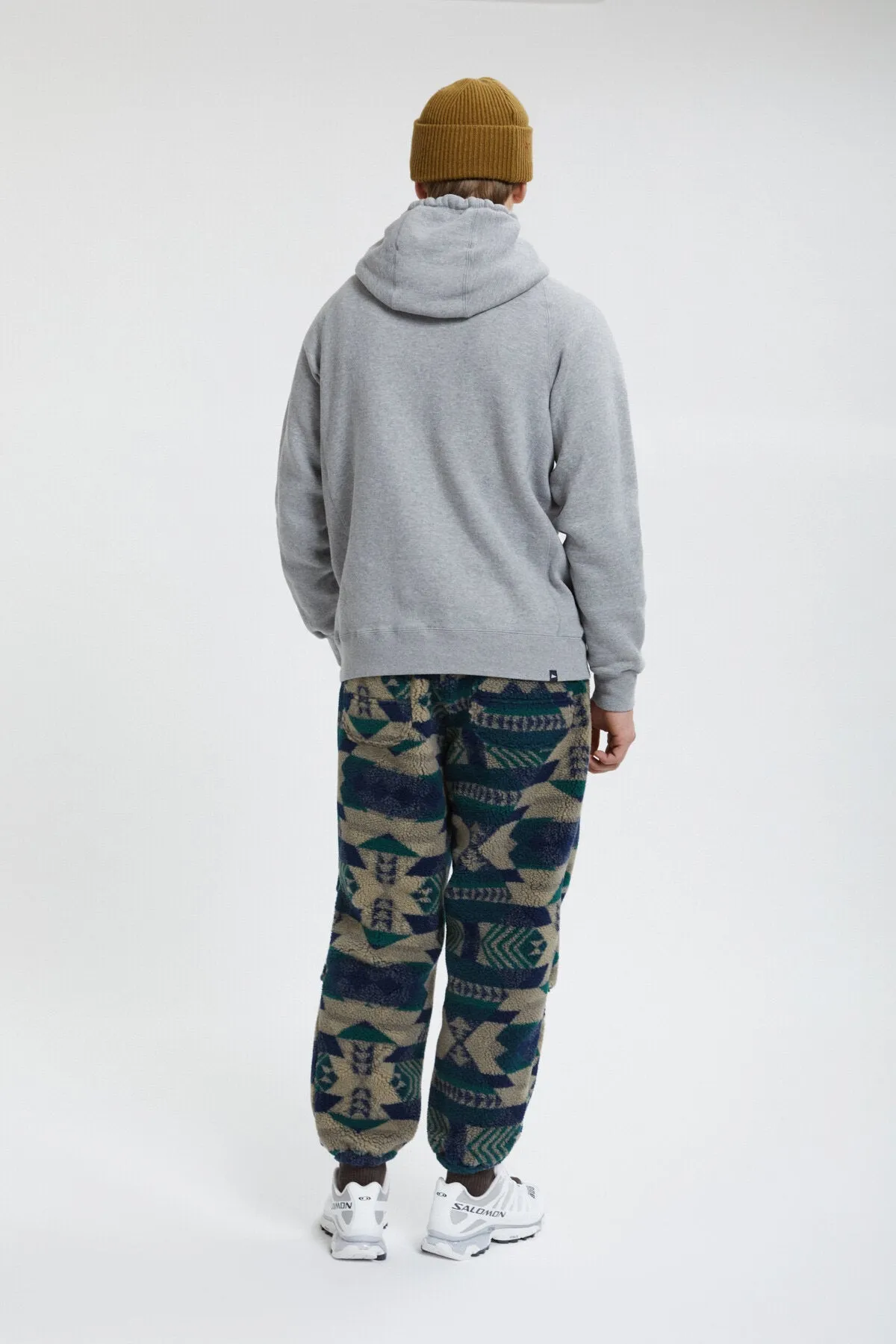 Gym Trousers Wide Jacquard Boa