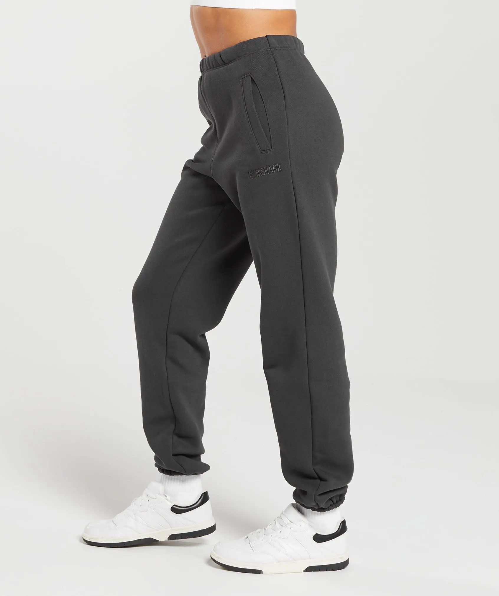 Gymshark Heavyweight Loopback Sweat Joggers - Asphalt Grey