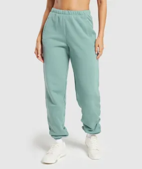 Gymshark Heavyweight Loopback Sweat Joggers - Duck Egg Blue