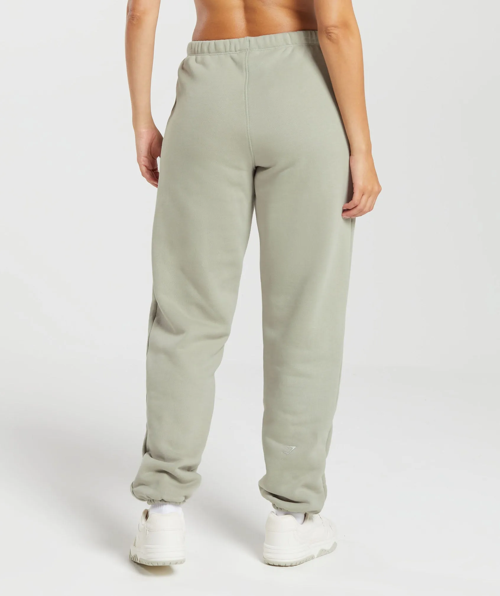 Gymshark Heavyweight Loopback Sweat Joggers - Stone Grey