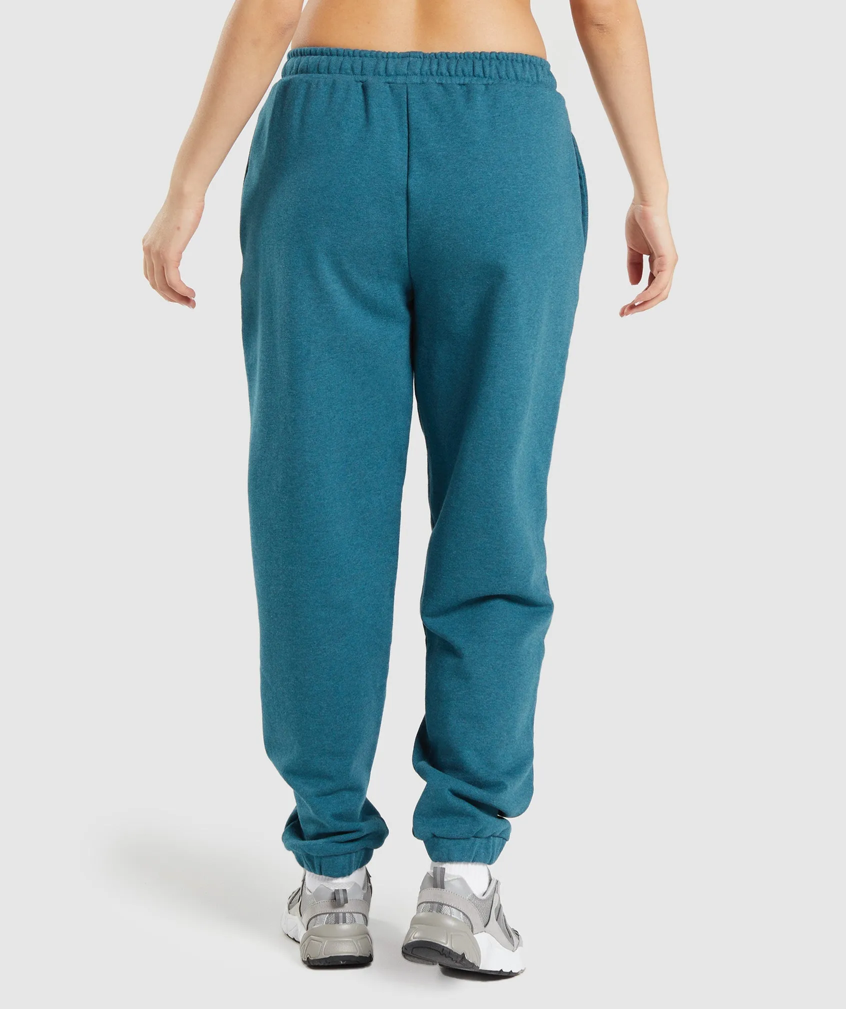 Gymshark Rest Day Sweats Joggers - Steel Blue Marl