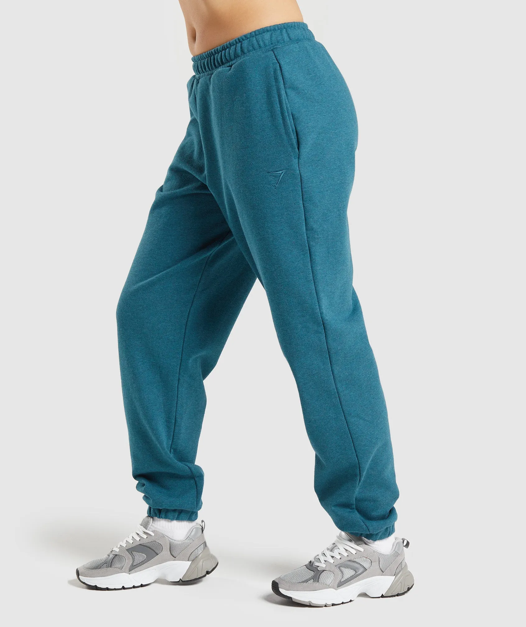 Gymshark Rest Day Sweats Joggers - Steel Blue Marl