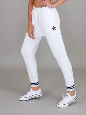 Harlow Stripe Rib Sweatpants