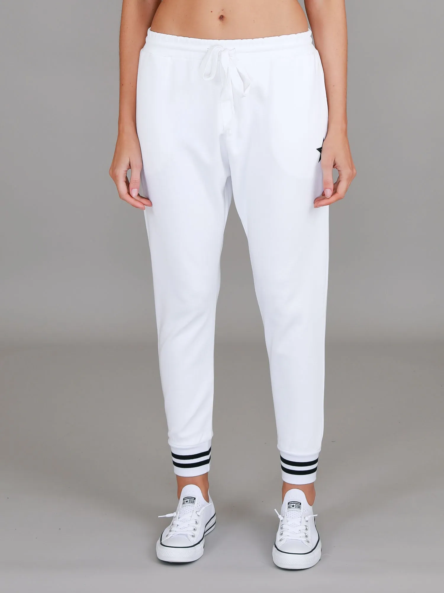 Harlow Stripe Rib Sweatpants