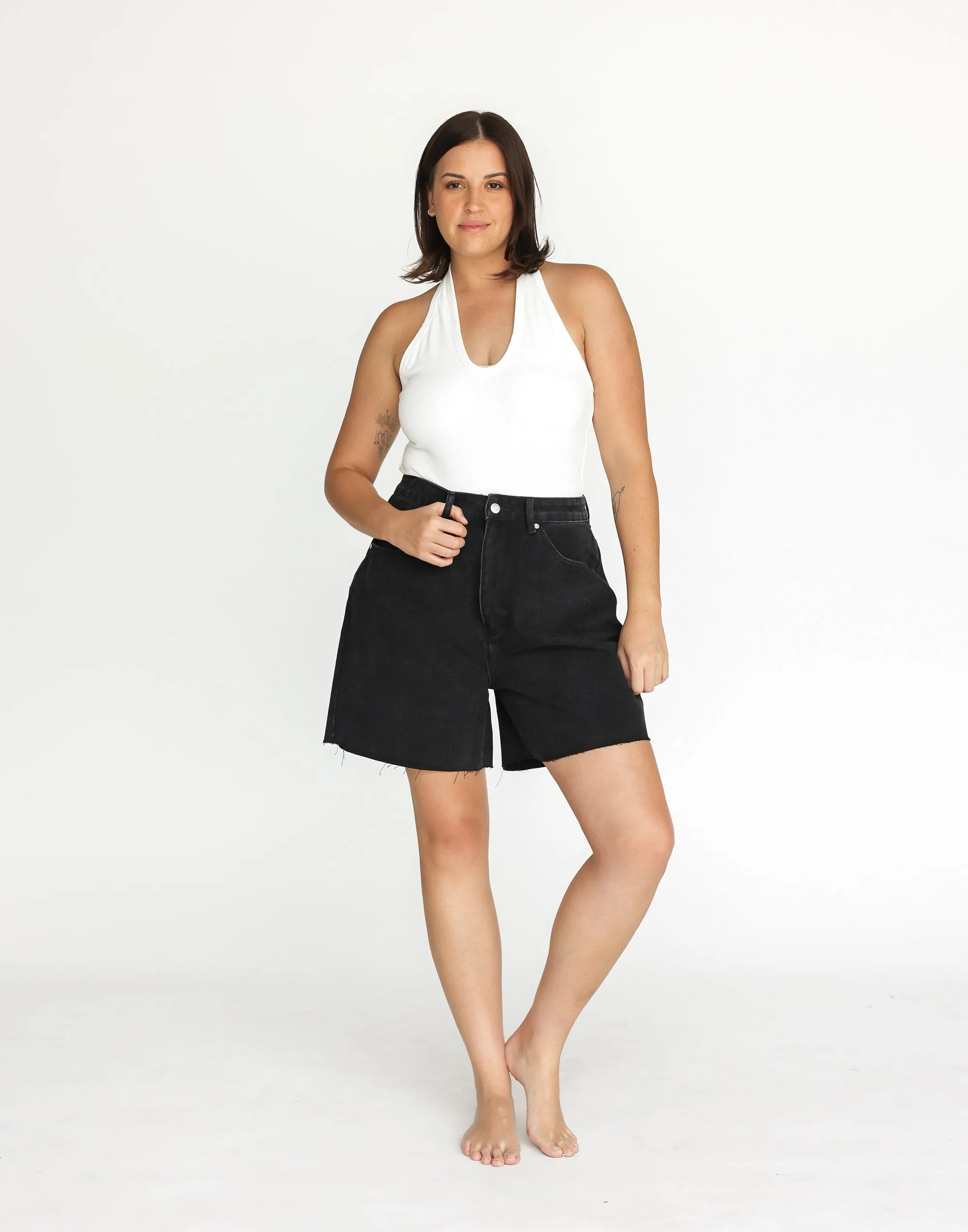Jordan Denim Shorts (Vintage Black)