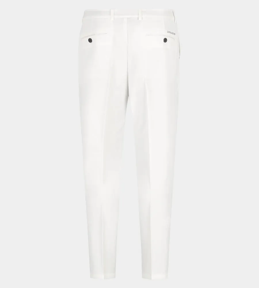 MENS CLIMA GOLF TROUSERS WHITE