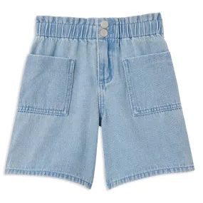 MILKY DENIM SHORT