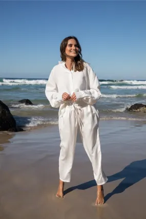 Olivia Pant | White | FINAL SALE