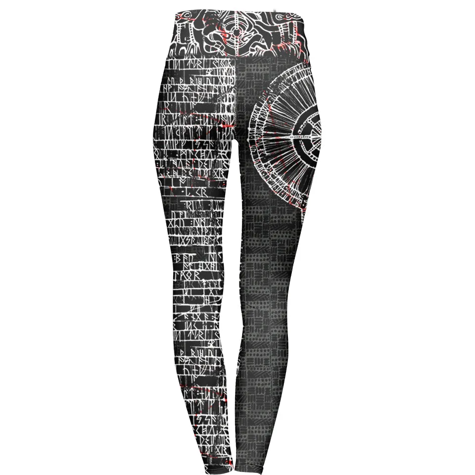 Opala High Waisted Leggings - Blood Edition