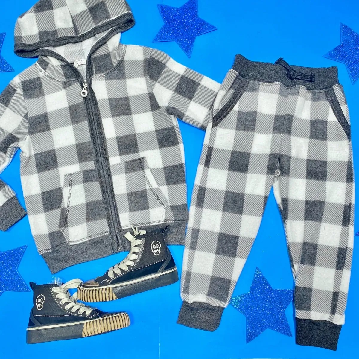 PLAID SUPER SOFT SWEATPANTS