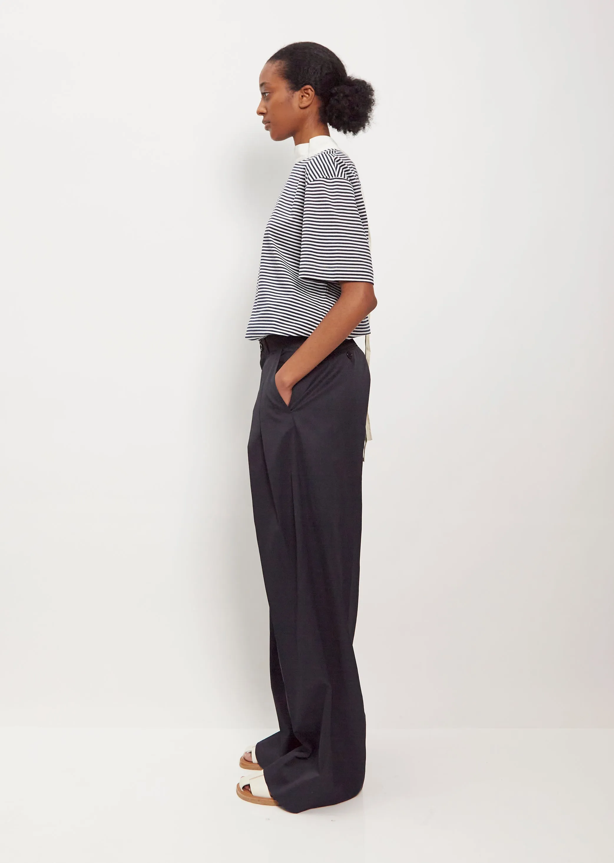 Pleated Trousers
