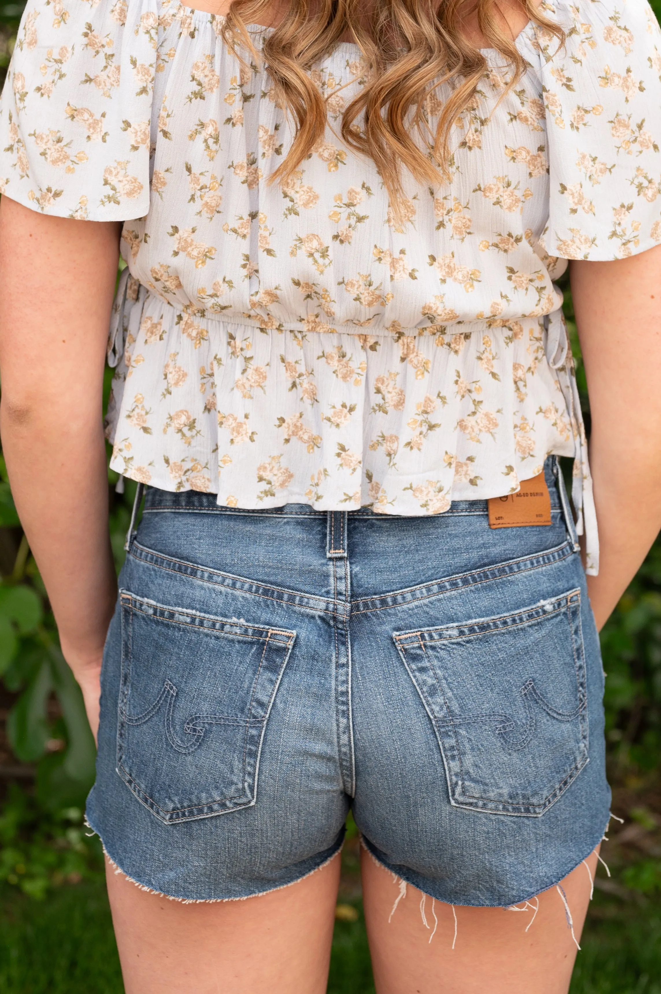 Relaxed Fit Vintage Inspired Cut-Off Shorts