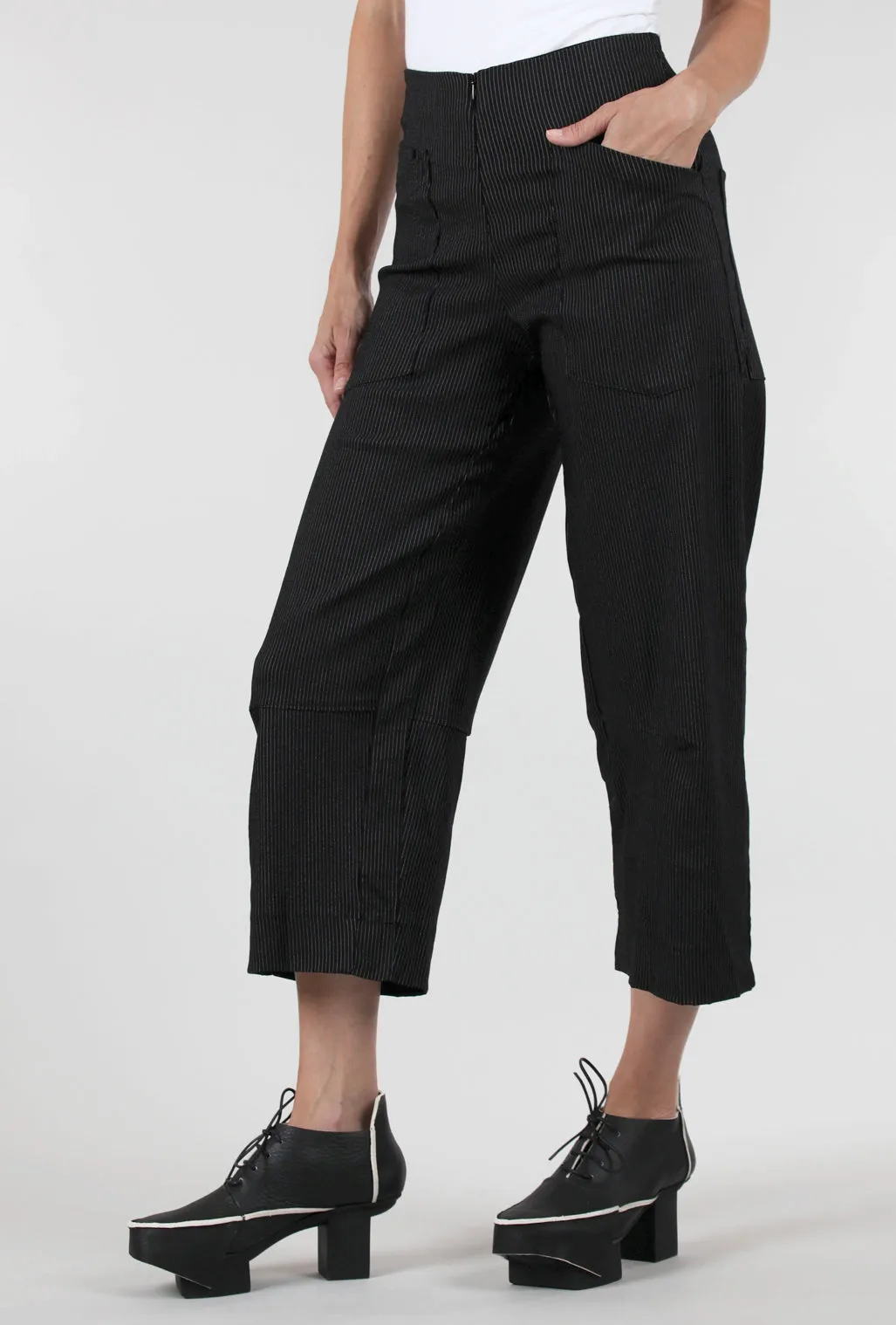 Rimini Pant, Black Stripe
