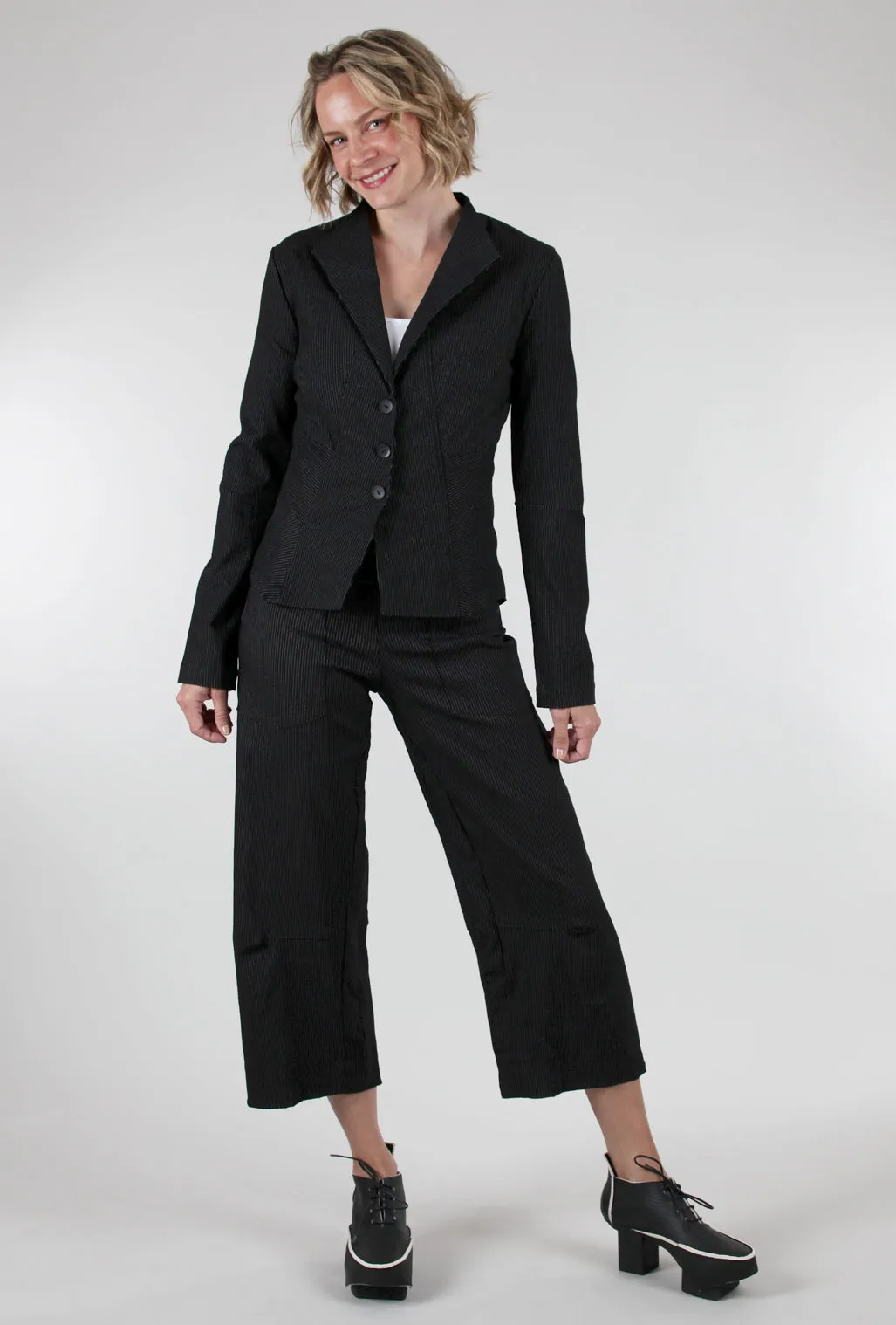 Rimini Pant, Black Stripe