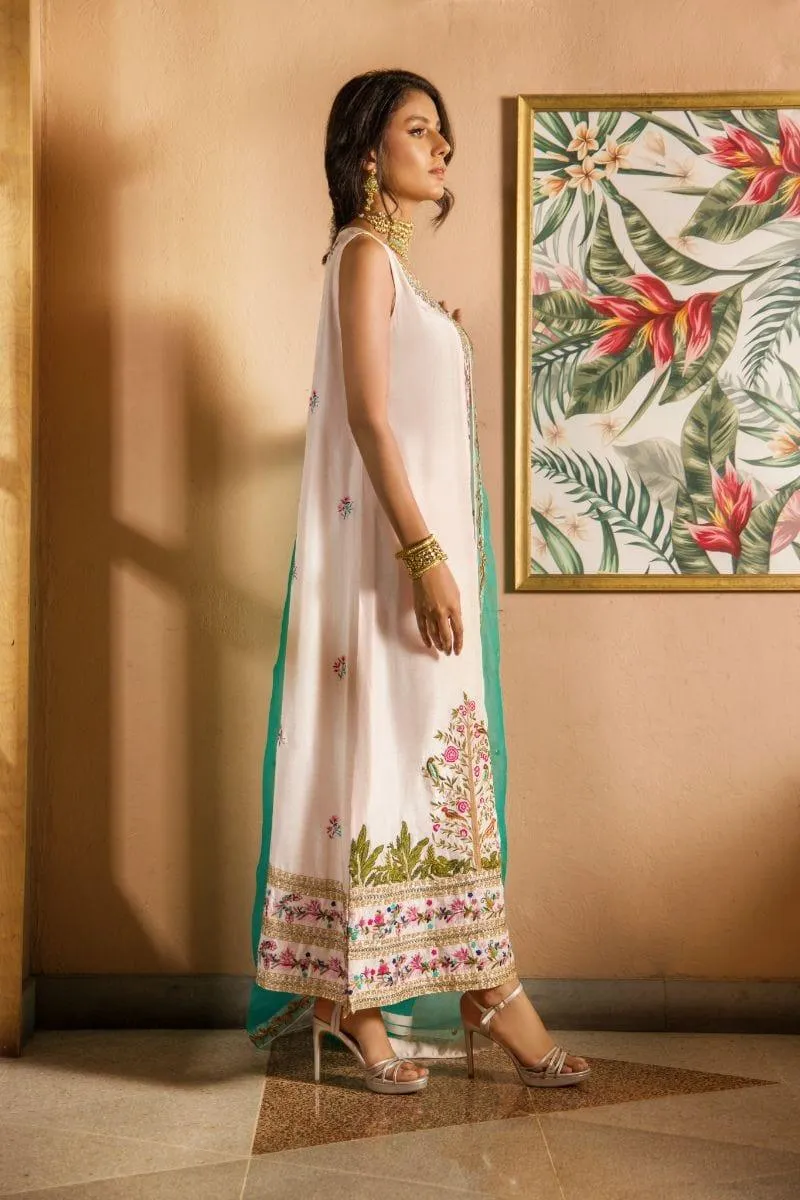 Shehrnaz - SHK-1135 - 3 Piece - Pale pink - Embroidered