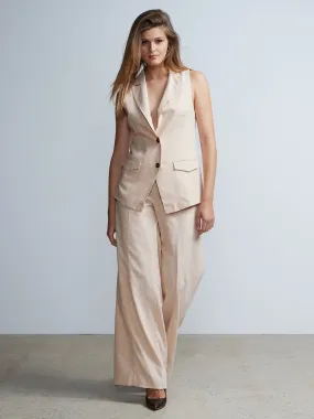 Sleeveless Suit Vest