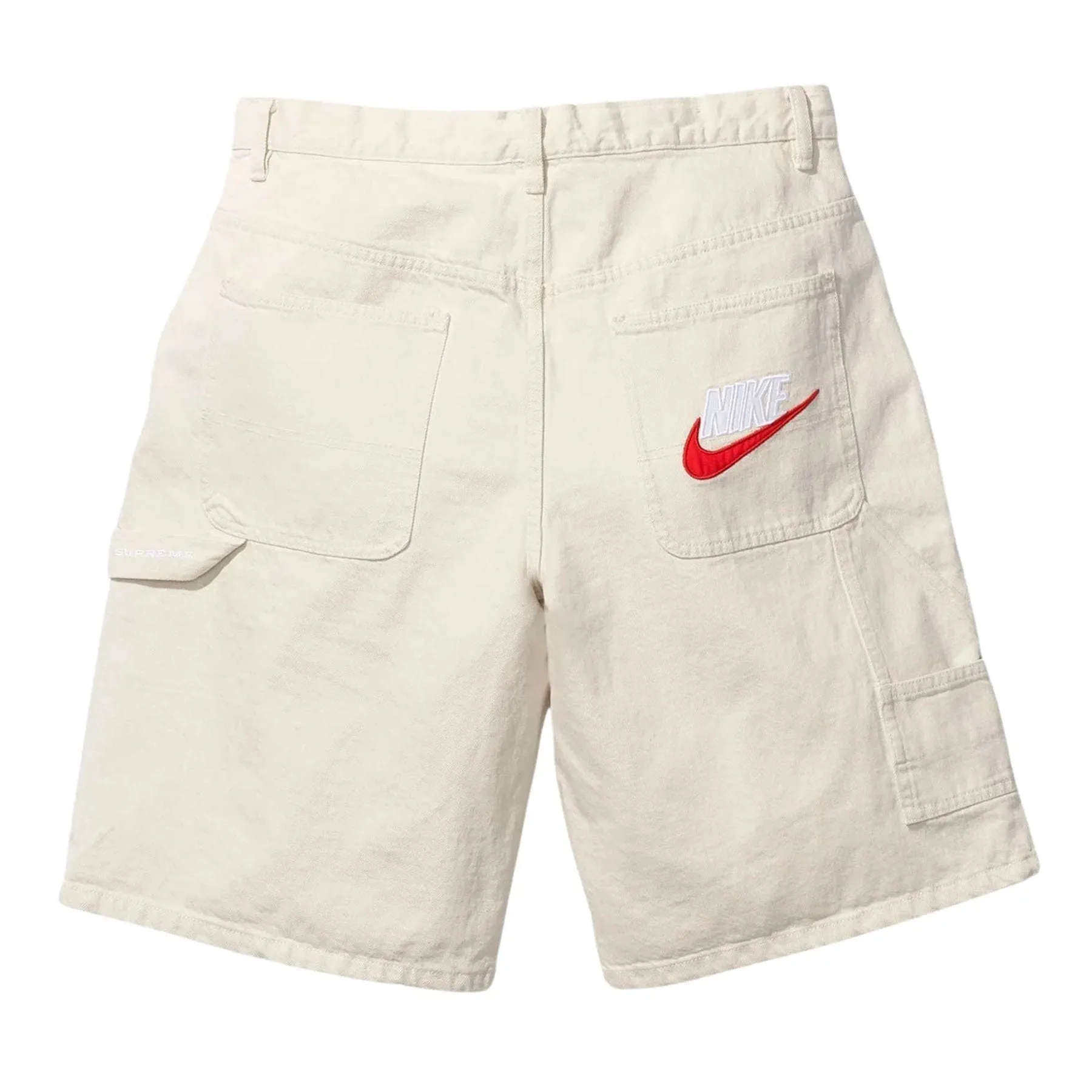 Supreme x Nike Denim Shorts 'White'