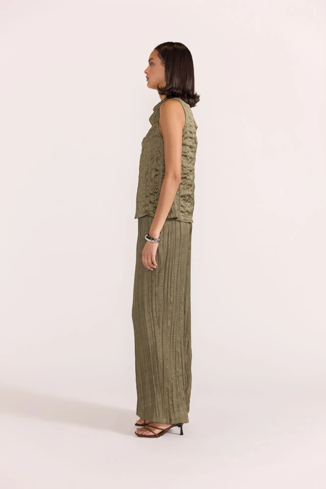 Thalia Drawstring Pants | Olive
